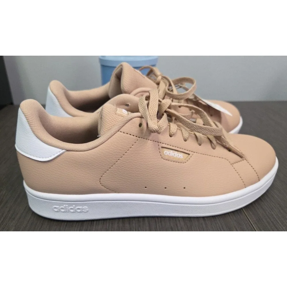 Adidas Court Shoes Sneakers‎  Magic Beige Men's Size 8  Womens 9.5 NEW
